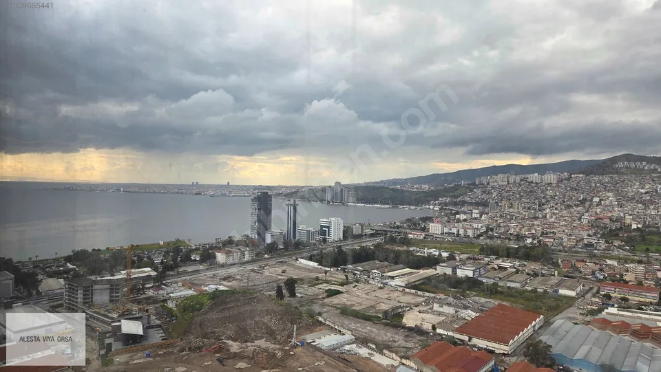 Folkart Towers A Kule'de 30. katta deniz manzaralı ofis, fotoğraf 32
