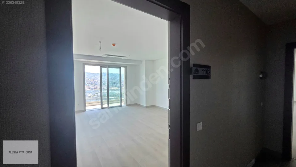 Megapol İzmir F Kule'de 11. katta deniz manzaralı tam kat ofis, fotoğraf 7