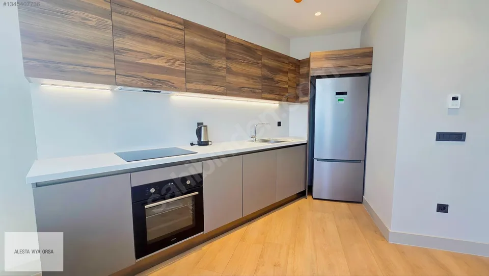 Evora İzmir'de 20. katta eşyalı 1+1 kiralık daire, fotoğraf 12
