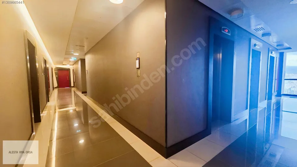 Folkart Towers A Kule'de 30. katta deniz manzaralı ofis, fotoğraf 5