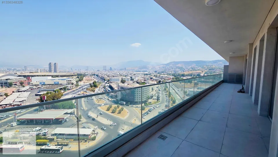 Megapol İzmir F Kule'de 11. katta deniz manzaralı tam kat ofis, fotoğraf 35