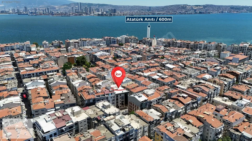 Karşıyaka Alaybey'de kapalı garajlı köşe 2+1 satılık daire, fotoğraf 37