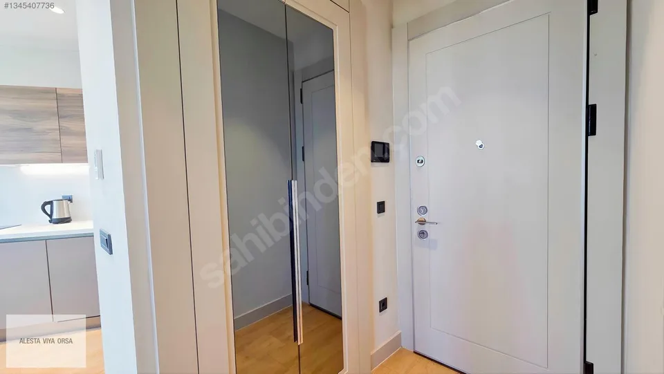 Evora İzmir'de 20. katta eşyalı 1+1 kiralık daire, fotoğraf 20