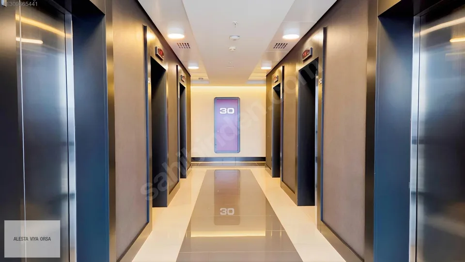 Folkart Towers A Kule'de 30. katta deniz manzaralı ofis, fotoğraf 4