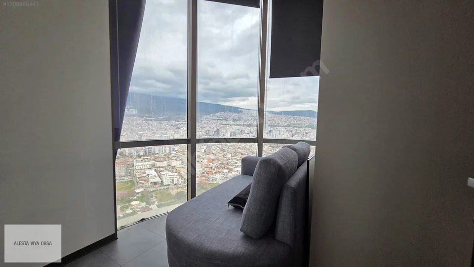 Folkart Towers A Kule'de 30. katta deniz manzaralı ofis, fotoğraf 26