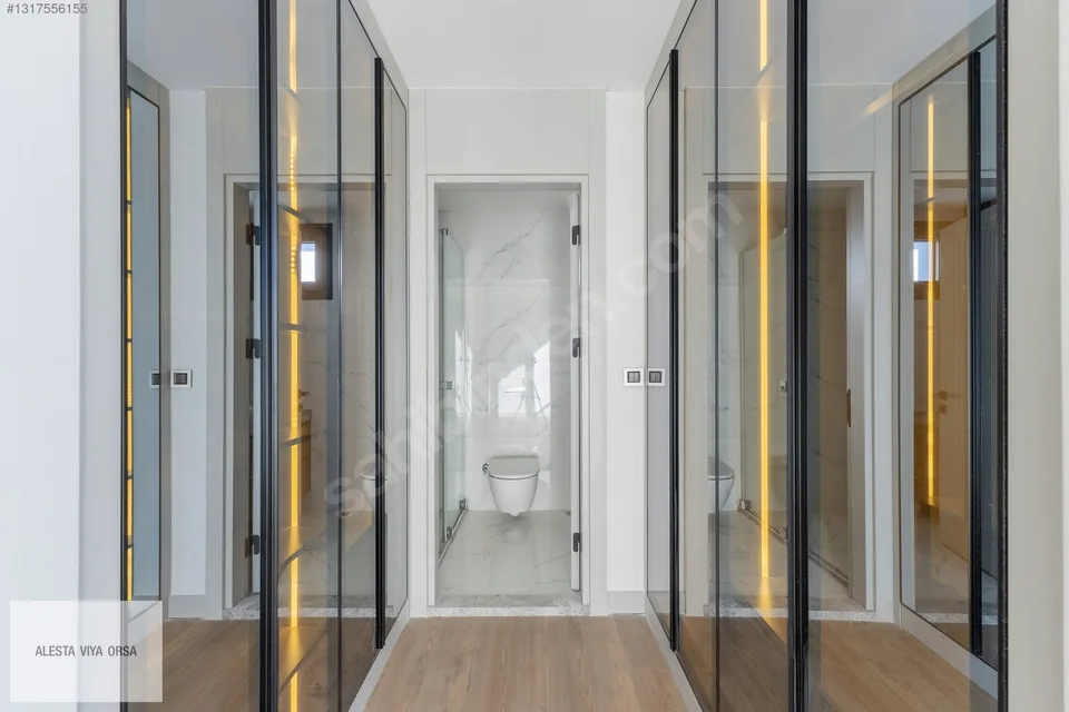 Alaçatı'da özel havuzlu, modern mimarili 3+1 villa, fotoğraf 31
