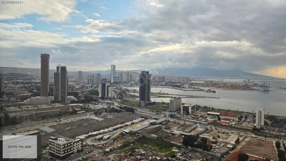 Folkart Towers A Kule'de 30. katta deniz manzaralı ofis, fotoğraf 34