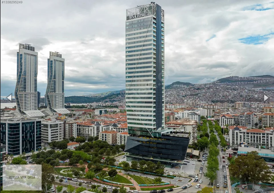 Biva Tower'da 14. katta kısmi deniz manzaralı 2+1 kiralık daire, fotoğraf 1