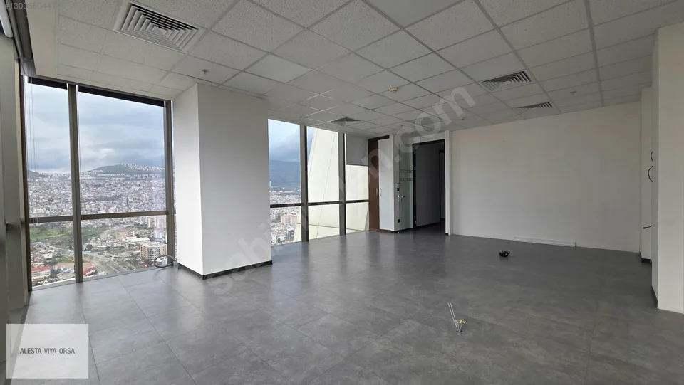 Folkart Towers A Kule'de 30. katta deniz manzaralı ofis, fotoğraf 8