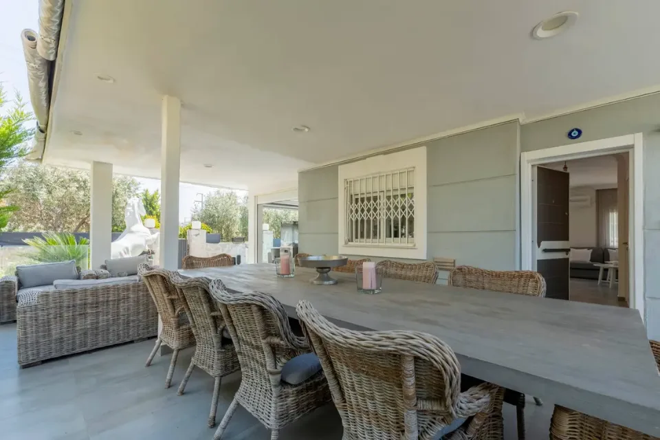 Seferihisar Akarca'da denize yakın, özel havuzlu eşyalı villa, fotoğraf 9