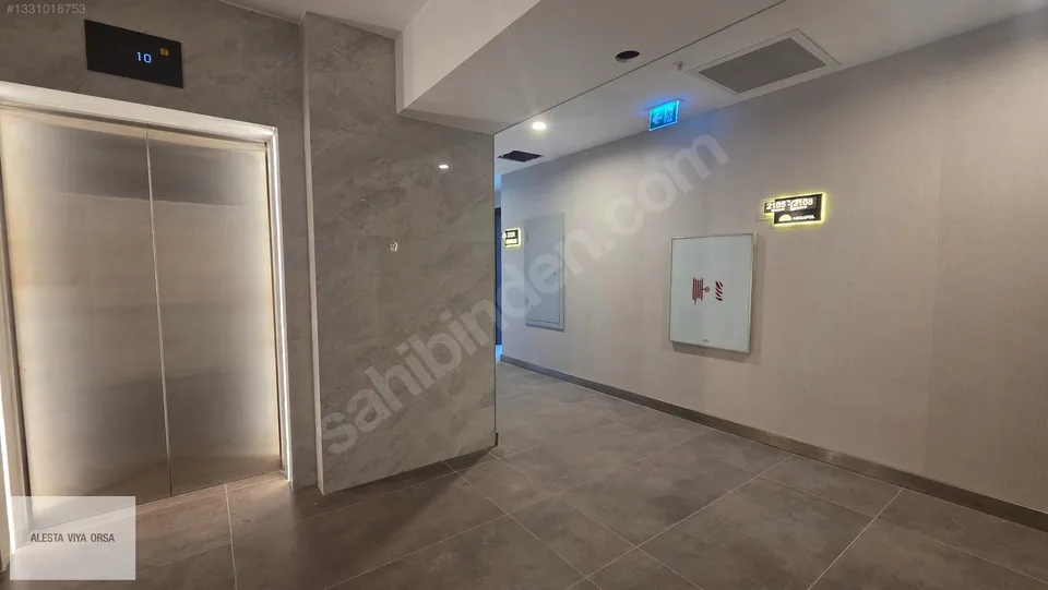 Megapol İzmir'de 21. katta manzaralı 1+1 home ofis, fotoğraf 8