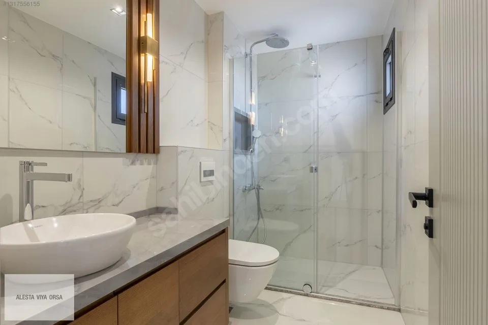 Alaçatı'da özel havuzlu, modern mimarili 3+1 villa, fotoğraf 33