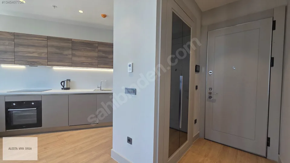 Evora İzmir'de 20. katta eşyalı 1+1 kiralık daire, fotoğraf 19