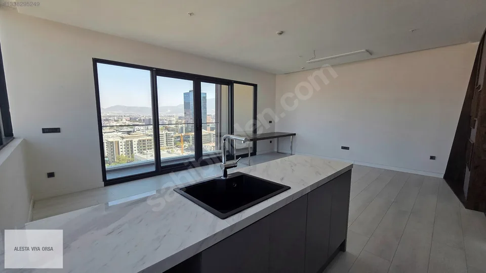 Biva Tower'da 14. katta kısmi deniz manzaralı 2+1 kiralık daire, fotoğraf 5