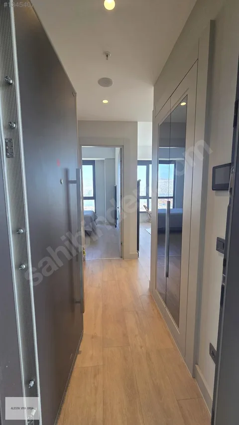 Evora İzmir'de 20. katta eşyalı 1+1 kiralık daire, fotoğraf 24