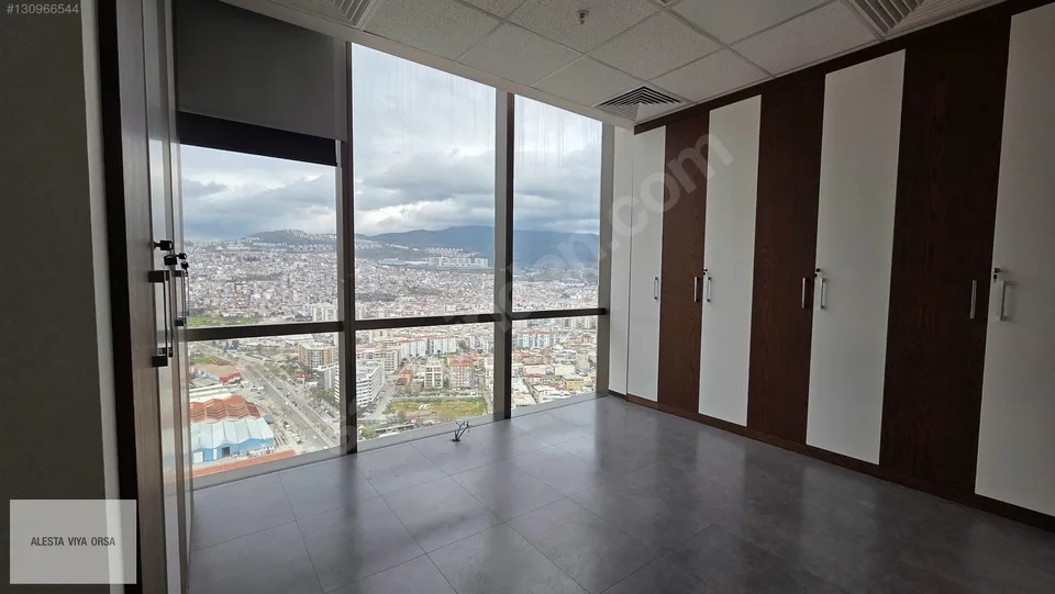 Folkart Towers A Kule'de 30. katta deniz manzaralı ofis, fotoğraf 19