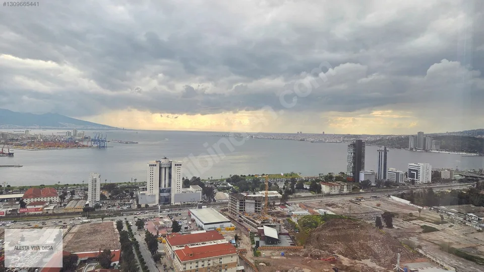 Folkart Towers A Kule'de 30. katta deniz manzaralı ofis, fotoğraf 35